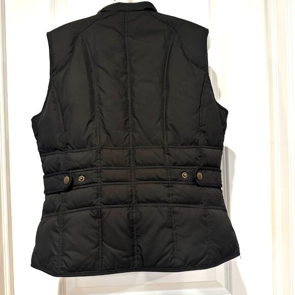 Eddie Bauer Women’s Black Goose Down Vest, Size L - Picture 8 of 15